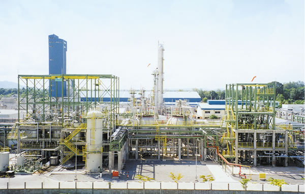 The production facilities for synthetic Rubber of Thai Synthetic Rubbers Co., Ltd.